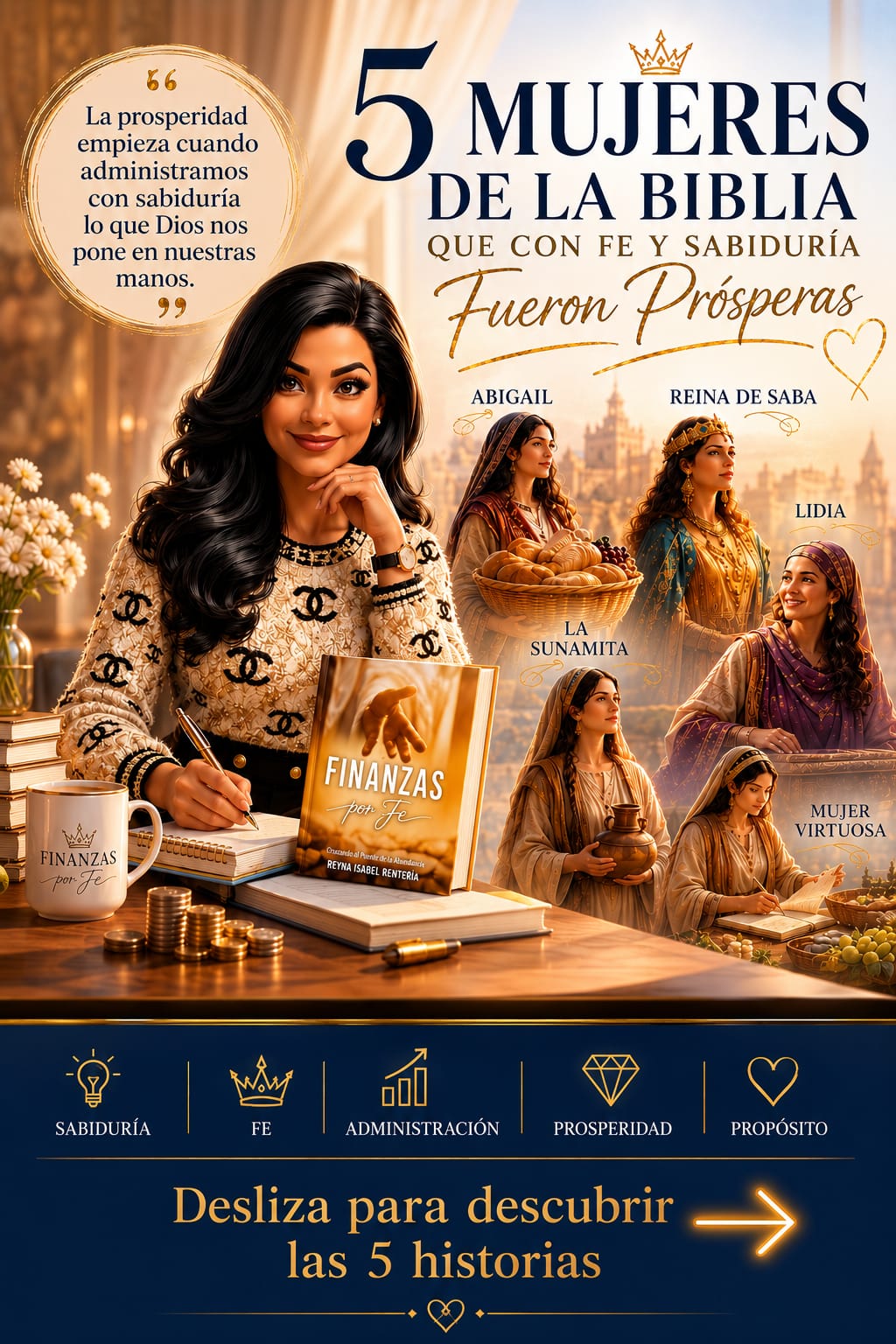 Finanzas por fe — 5 mujeres de la Biblia que administraron con sabiduría
